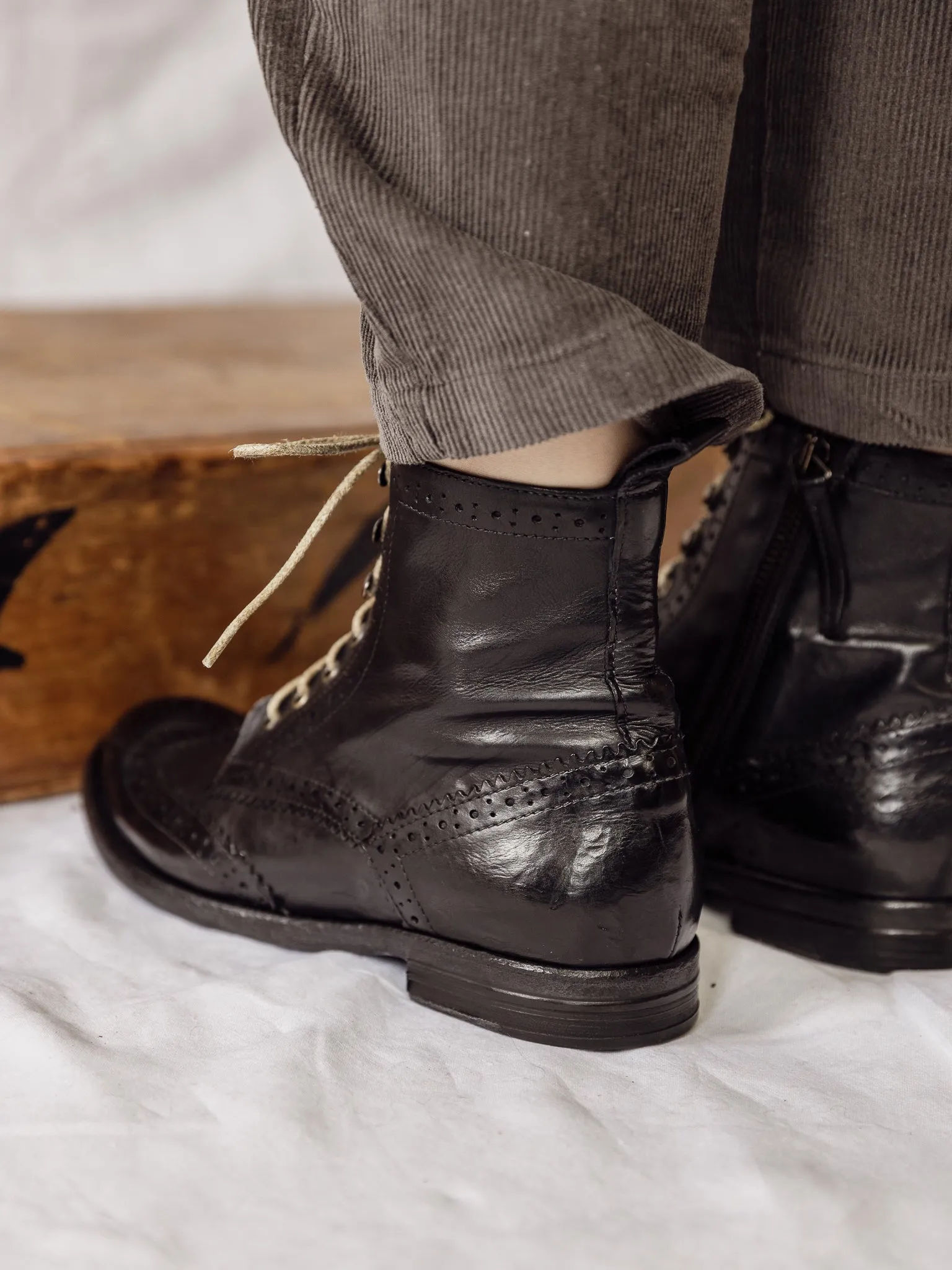 Victoria Varrasso Harper Brogue Boots