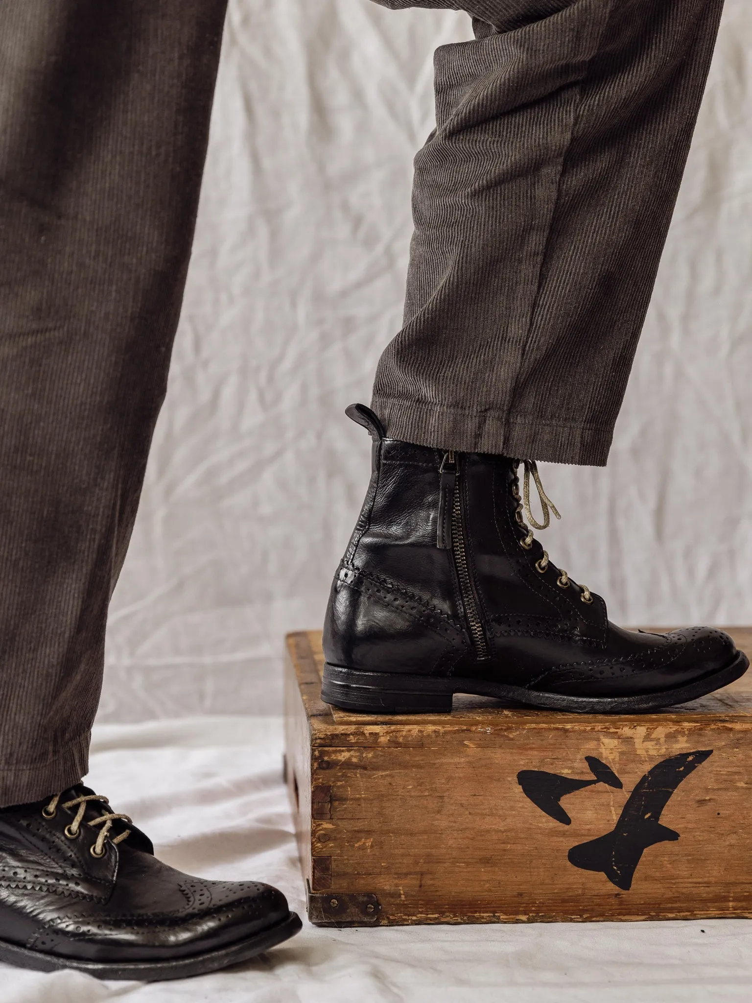 Victoria Varrasso Harper Brogue Boots
