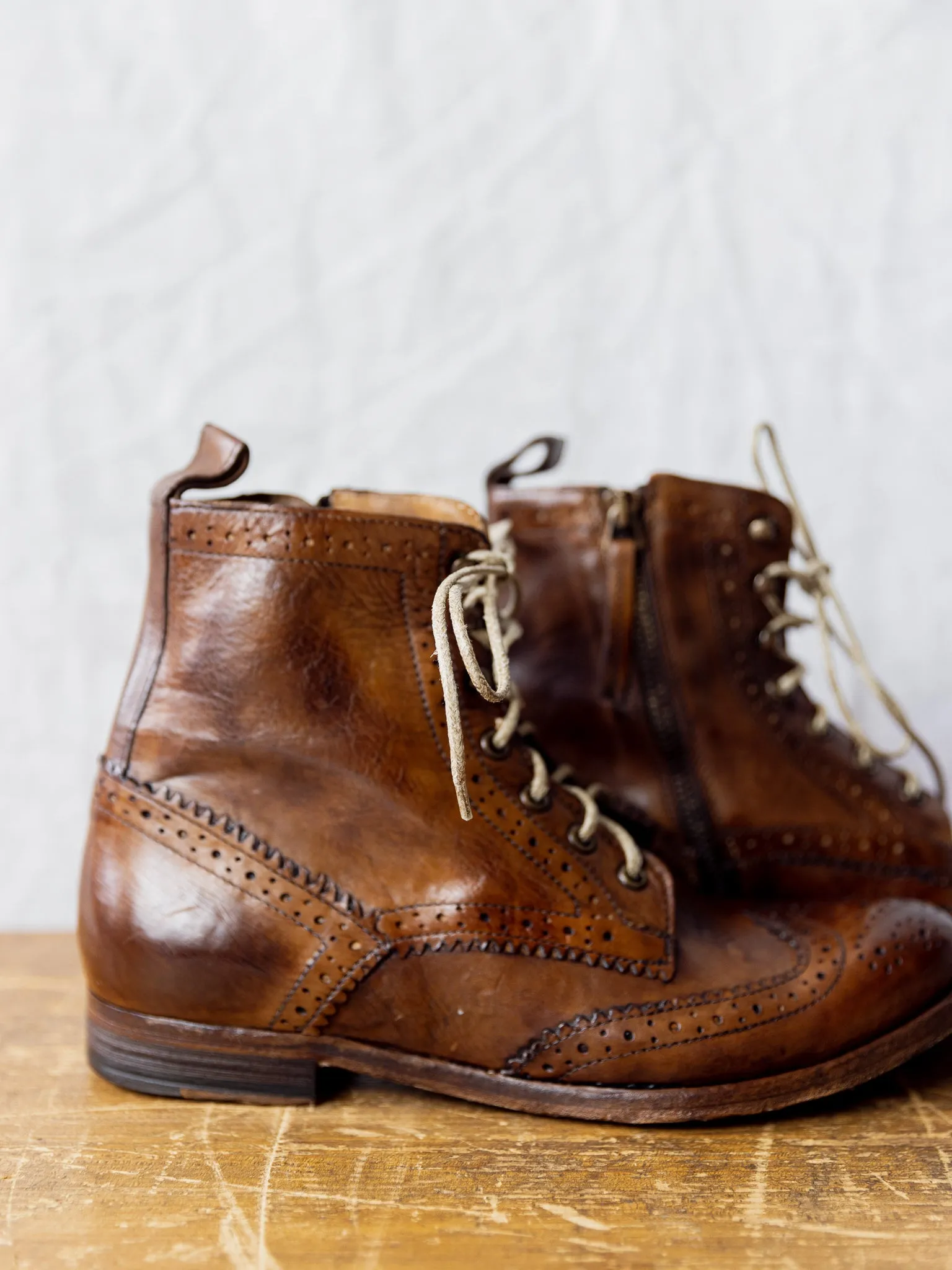 Victoria Varrasso Harper Brogue Boots