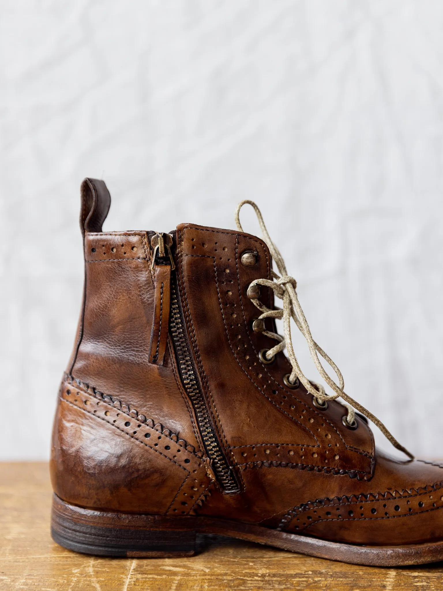 Victoria Varrasso Harper Brogue Boots
