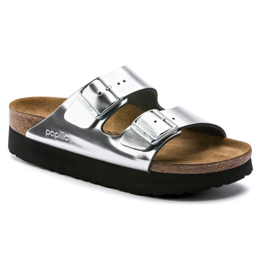 Women's Arizona Platform Natural Leather
