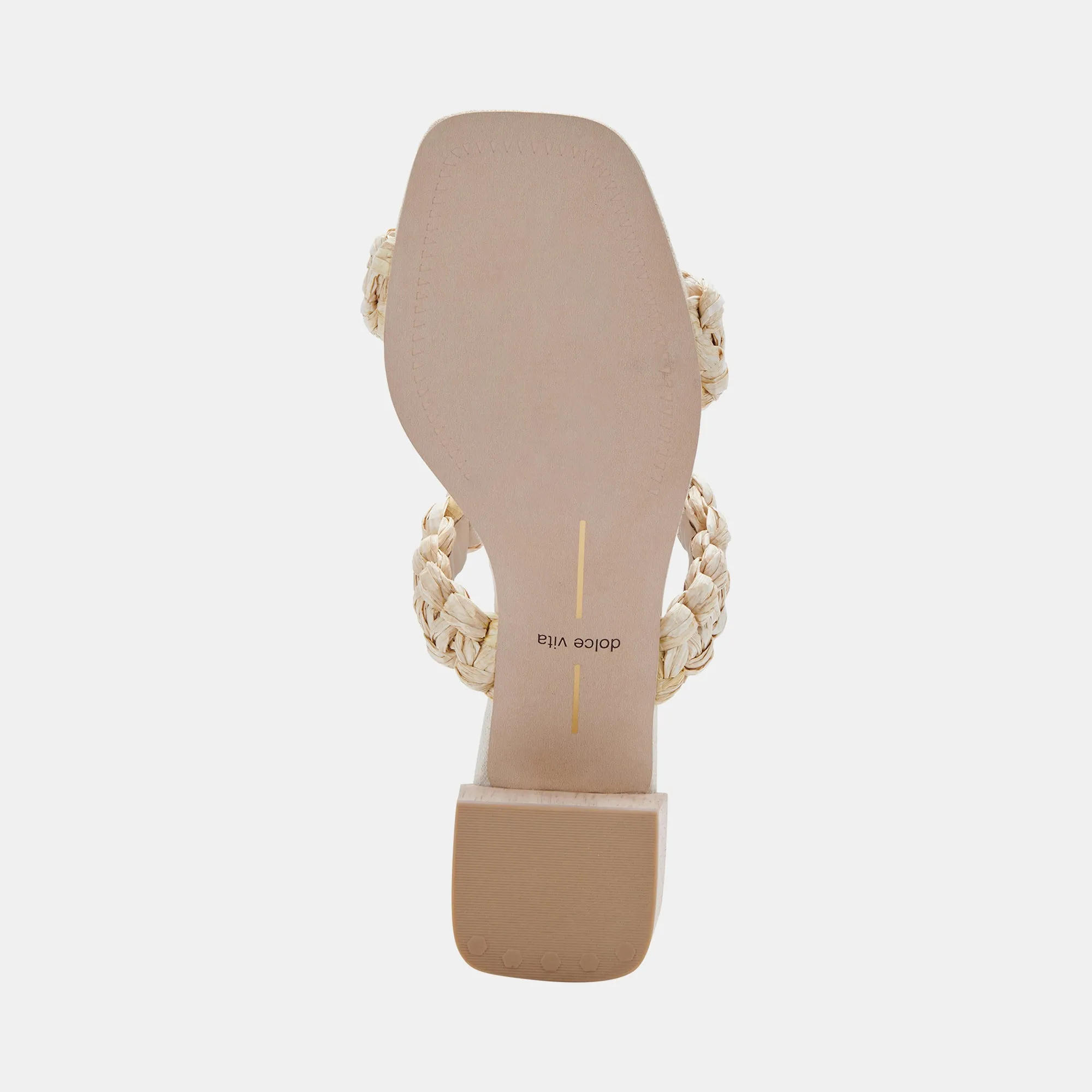 ZENO SANDALS LT NATURAL RAFFIA