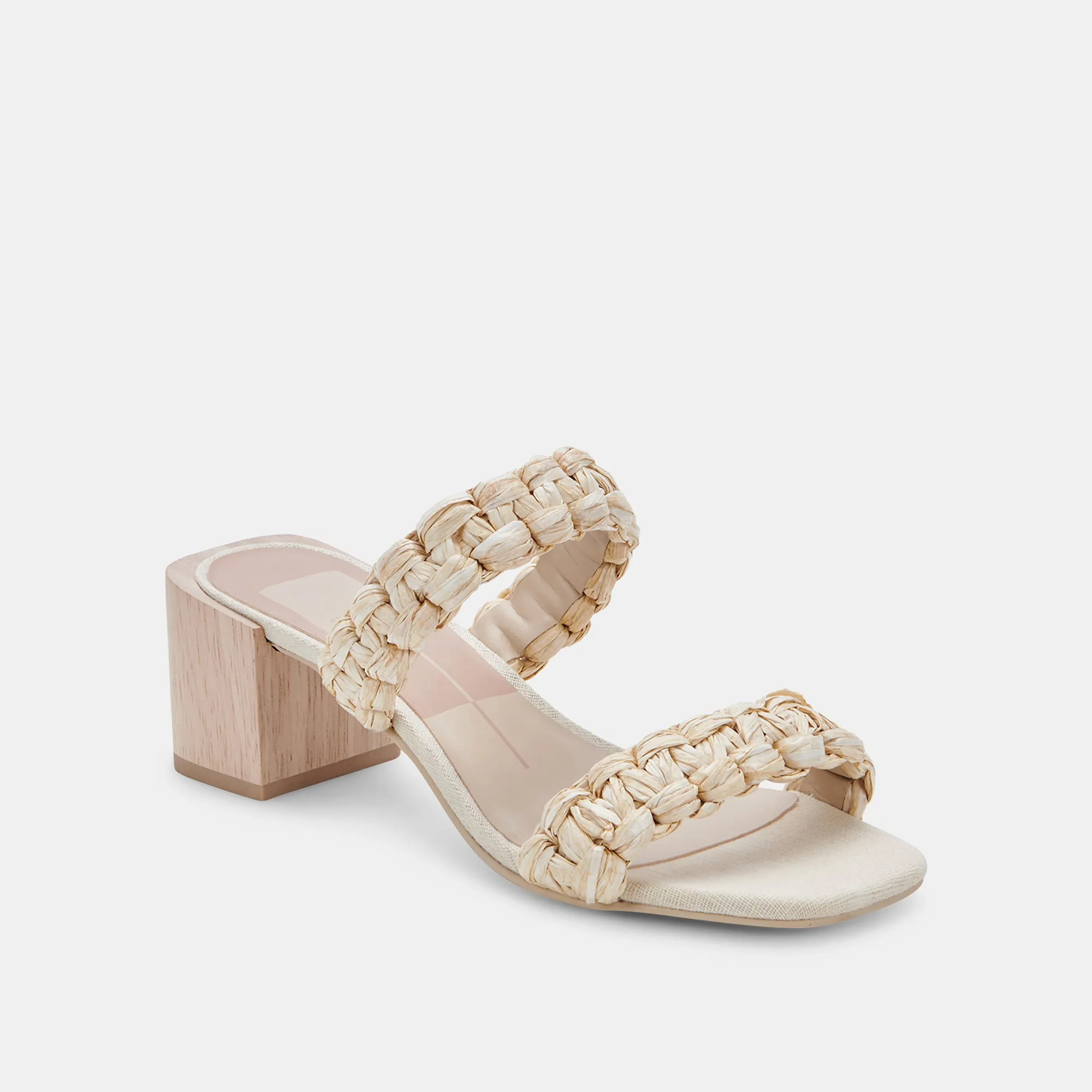 ZENO SANDALS LT NATURAL RAFFIA
