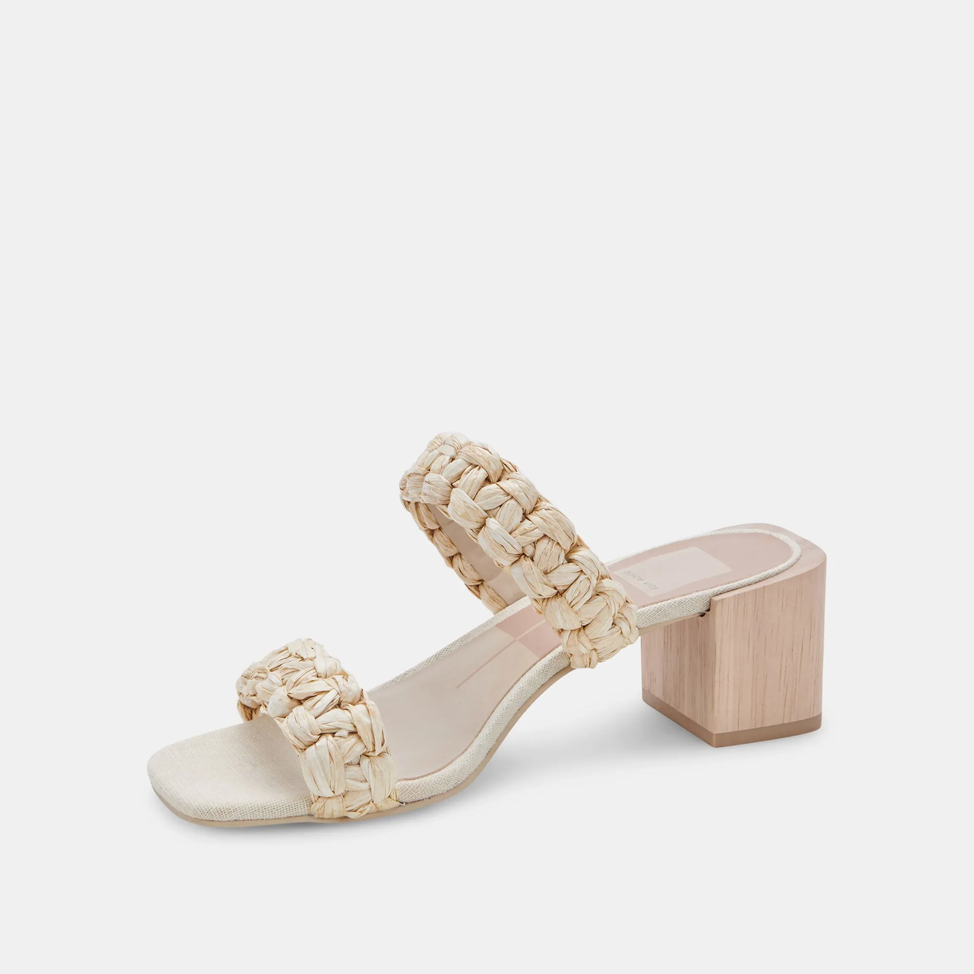 ZENO SANDALS LT NATURAL RAFFIA