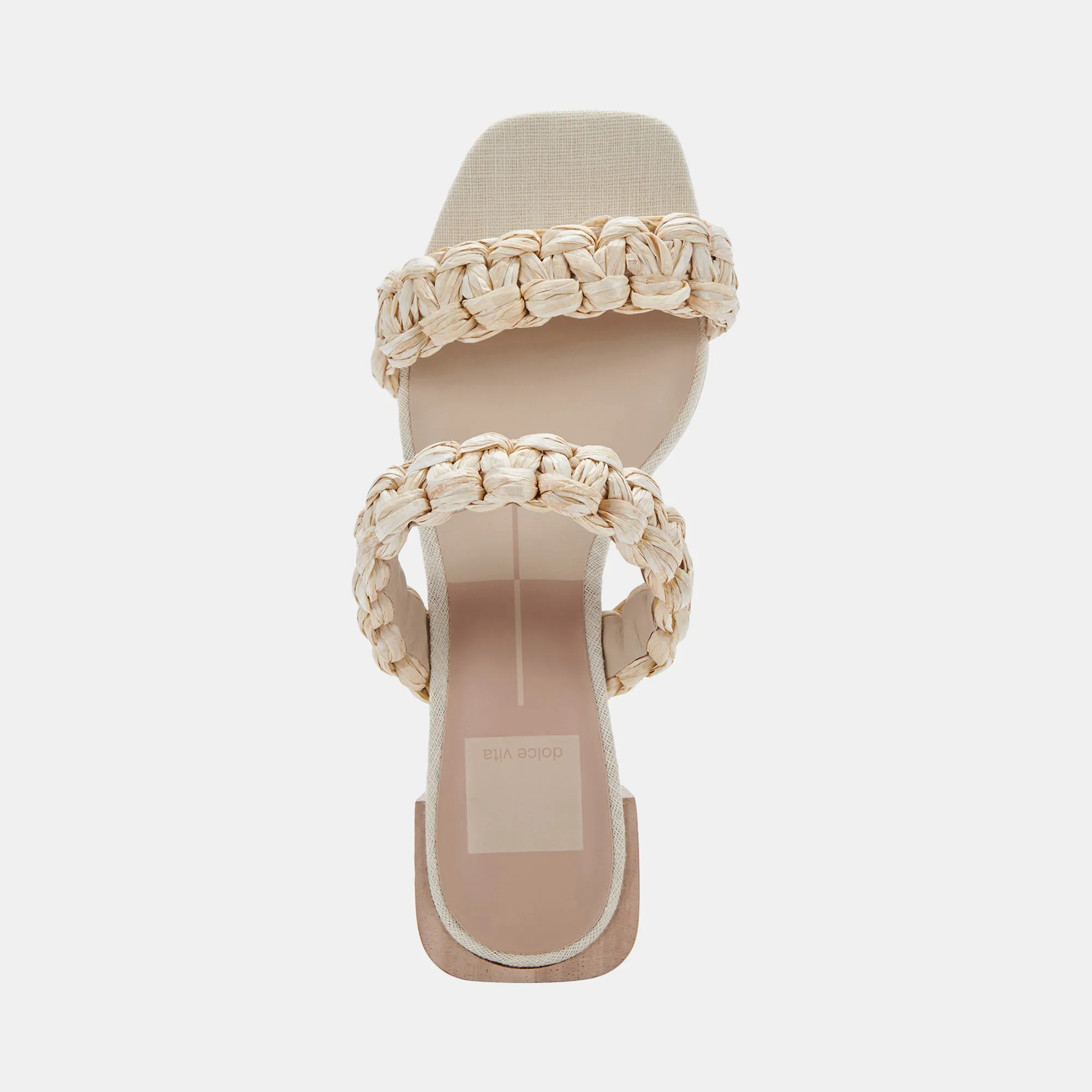 ZENO SANDALS LT NATURAL RAFFIA