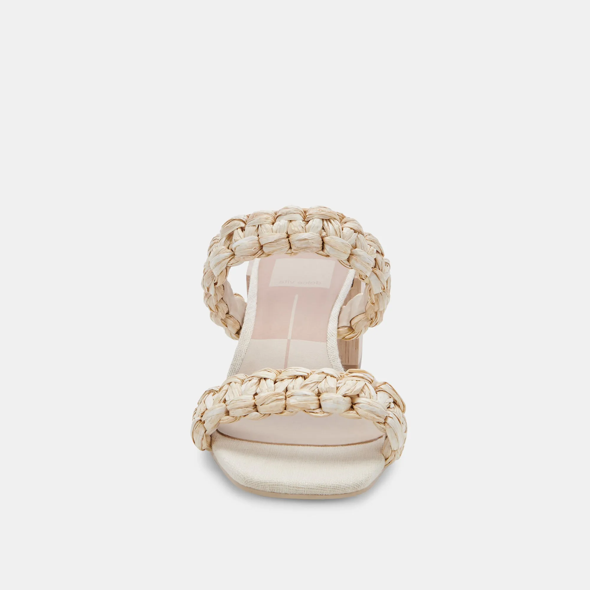 ZENO SANDALS LT NATURAL RAFFIA